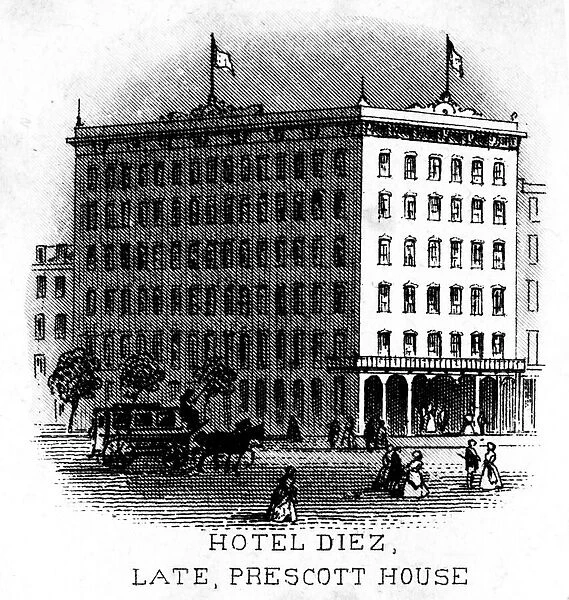 Hotel Diez (Prescott House), New York City, USA
