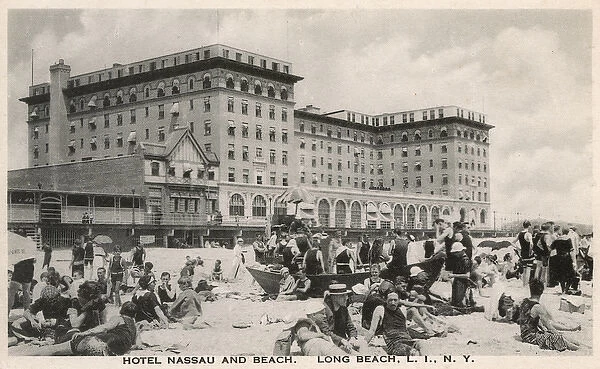 Hotel Nassau and Beach, Long Beach, New York, USA