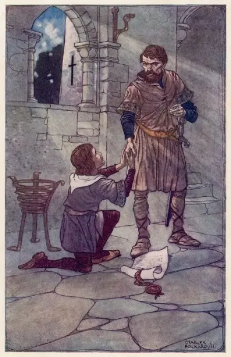 Framed Print : Hubert and Arthur Print Framed Print : Hubert and Arthur Print