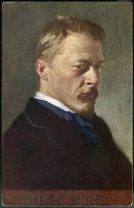 Framed Print : Hugo Wolf Print Framed Print : Hugo Wolf Print