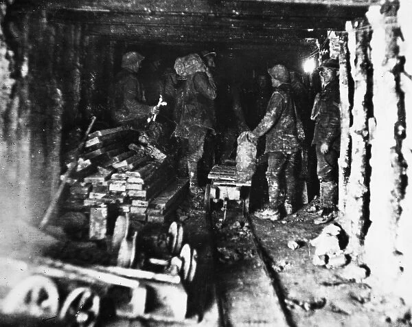 Hulluch underground system 1918