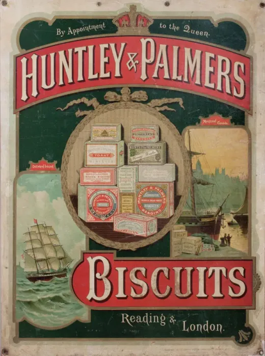 Framed Print : Huntley and Palmers Biscuits Print Framed Print : Huntley and Palmers Biscuits Print
