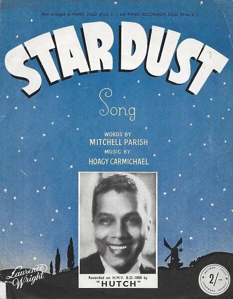 Hutch music sheet for Stardust