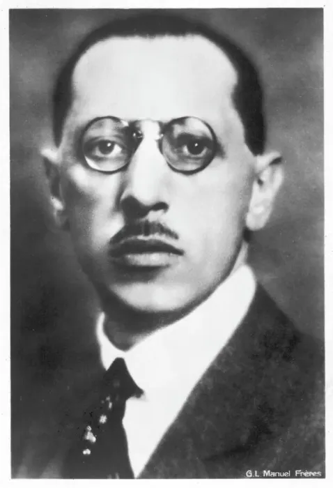Framed Print : Igor Stravinsky Print