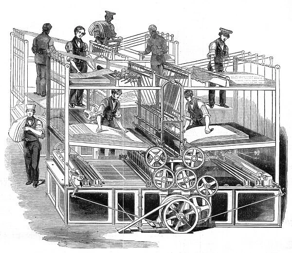 The Illustrated London News steam printing machines