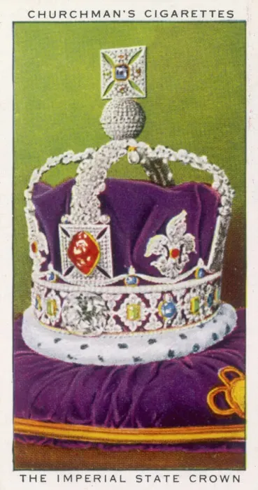 Framed Print : Print of the Imperial State Crown