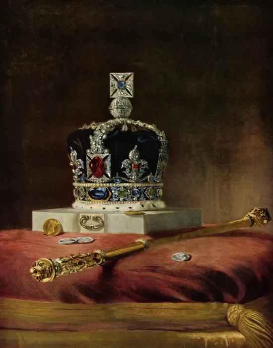 Framed Print : The Imperial State Crown Print Framed Print : The Imperial State Crown Print
