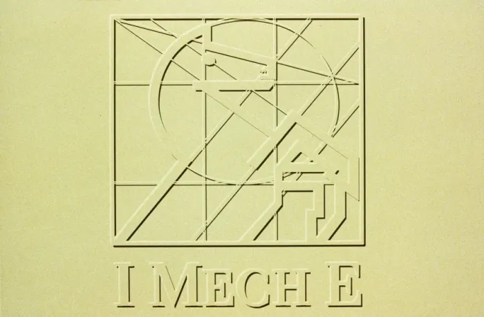 Framed Print : IMechE Plain Embossed Logo Print Framed Print : IMechE Plain Embossed Logo Print