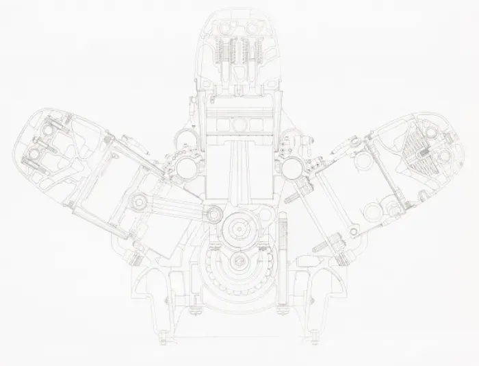 Framed Print : Lion VIID Engine Engineering Drawing Print Framed Print : Lion VIID Engine Engineering Drawing Print