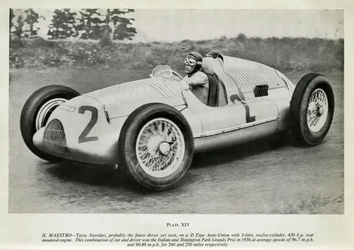 Framed Print : Tazio Nuvolari - D Type Auto-Union Print, 1938 Framed Print : Tazio Nuvolari - D Type Auto-Union Print, 1938