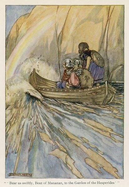 Irish Myth  /  Mananan Boat