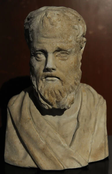 Isokrates (436-338 BC). Bust