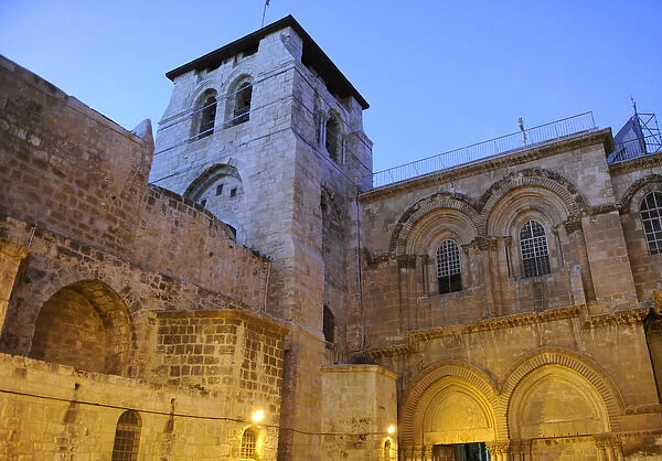 Israel. Jerusalem. Basilica of the Holy Sepulchre. Crusader