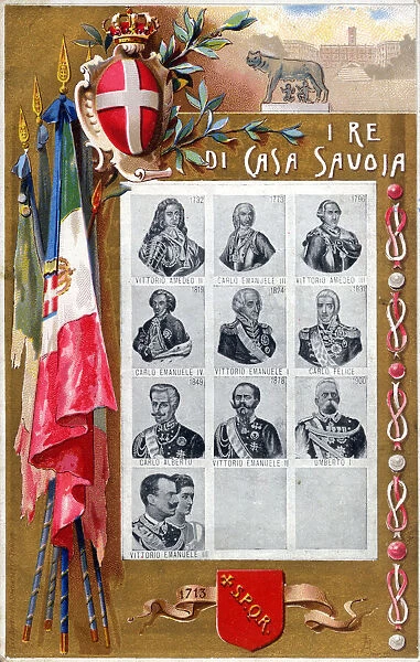 Italian Kings of the House of Savoy