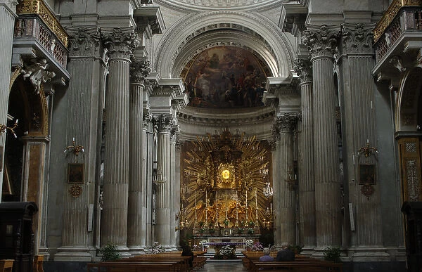Italy. Rome. Santa Maria in Campitelli. 17th century. Interi