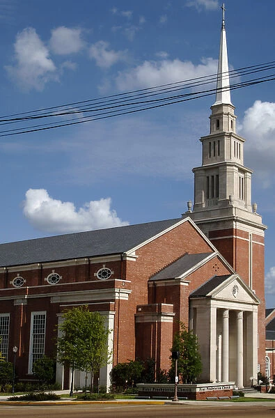 Jackson. First presbyterian church State of Mississippi. USA