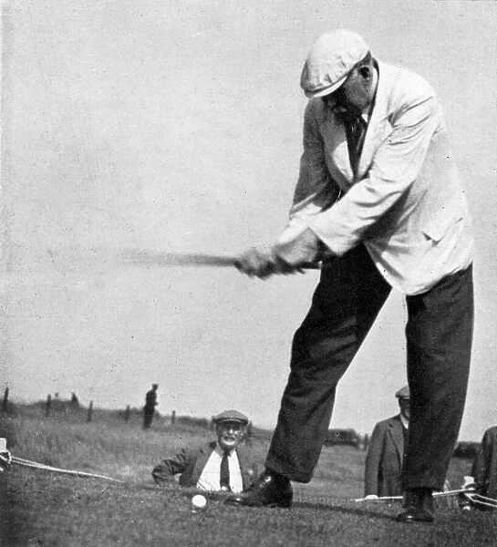 James Braid in action at the Open Championships