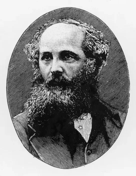 Framed Print : James Clerk Maxwell Print, a photograph of the physicist Framed Print : James Clerk Maxwell Print, a photograph of the physicist