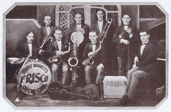 Jazz Band the Frisco Syncopators who play at the Empress Roo
