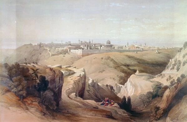 Jerusalem from the Mount of Olives April 8th 1839