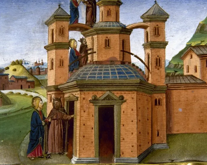 Framed Print : Jesus and the Devil on the Pinnacle of the Temple Print Framed Print : Jesus and the Devil on the Pinnacle of the Temple Print