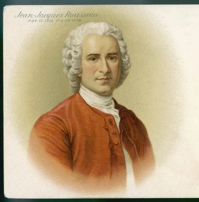 Framed Print : Jean Jacques Rousseau Print Framed Print : Jean Jacques Rousseau Print