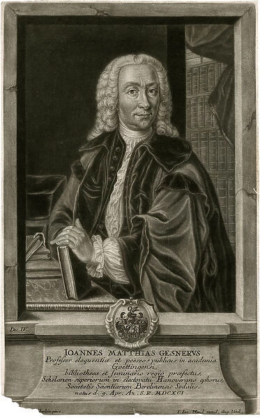 Johann Matthias Gesner, German scholar and teacher