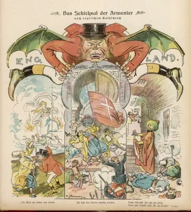 Framed Print : John Bull's Hypocrisy Print