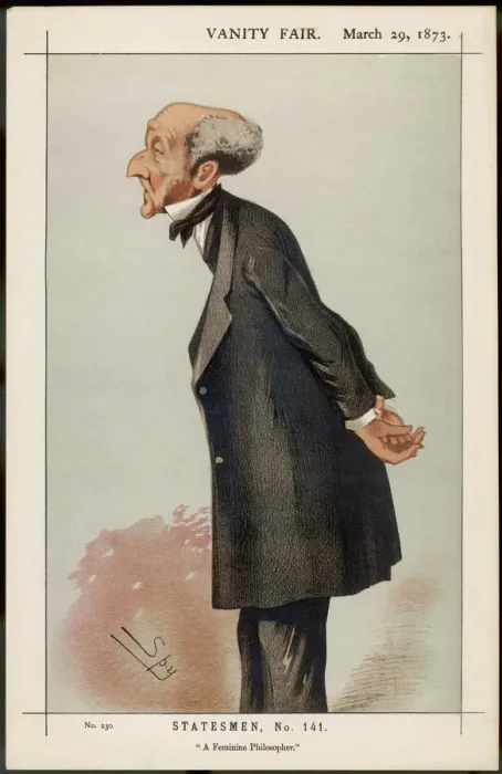 Framed Print : John Stuart Mill Print Framed Print : John Stuart Mill Print