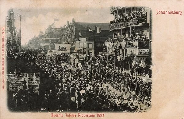 Jubilee procession, Johannesburg, Transvaal, South Africa