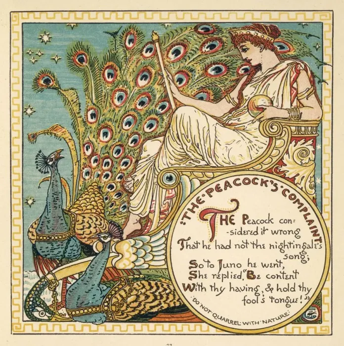 Framed Print : Juno and the Peacock Print Framed Print : Juno and the Peacock Print