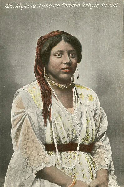 Kabliyan woman of the south, Algeria