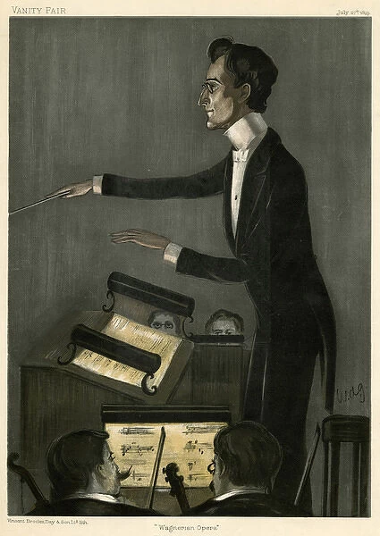 KARL MUCK German conductor in action Date: 1859 - 1940