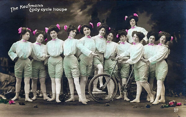 Kaufmann Lady Cycle Troupe