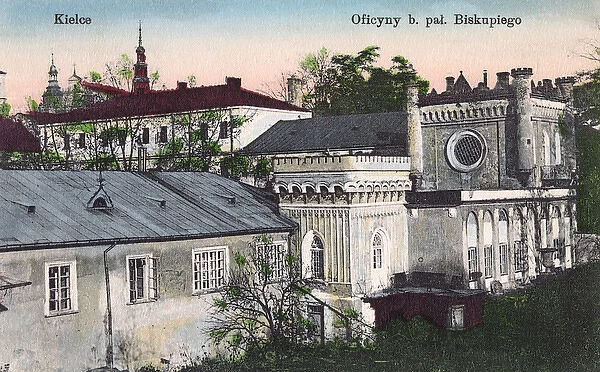 Kielce - outbuildings of the Former Bishops Palace, Poland