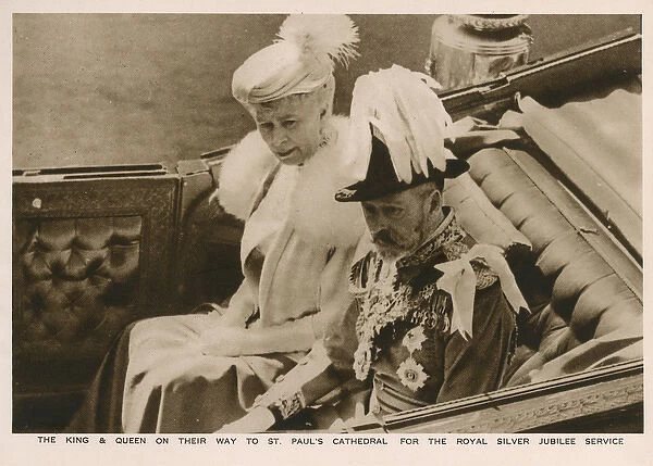 King George V and Queen Mary, Silver Jubilee