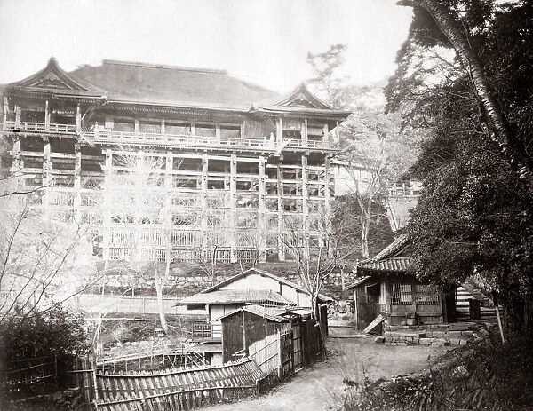 Kiyomizu-dera, Buddhist temple, Kyoto, Japan, c. 1880 s