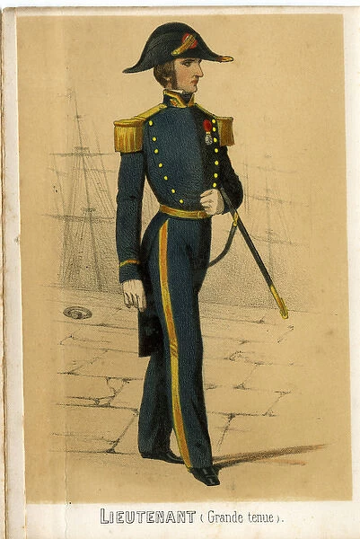 La France Maritime - Lieutenant