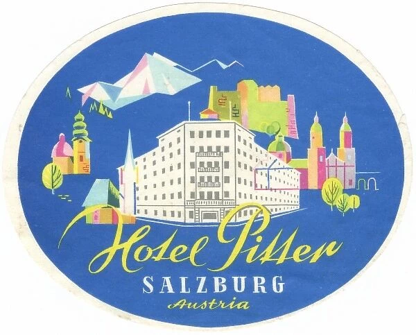 Label, Hotel Pitter, Salzburg, Austria