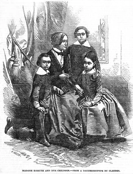 Lajos Kossuth  /  Family