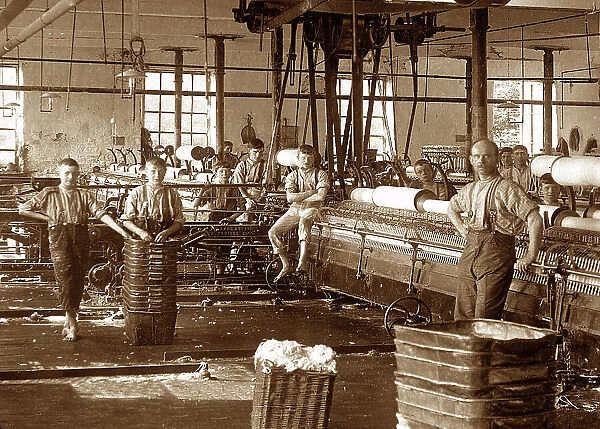 Lancashire Spinning Mill Victorian period