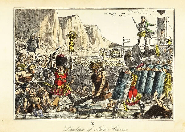 Landing of Julius Caesar in Britain, 54BC