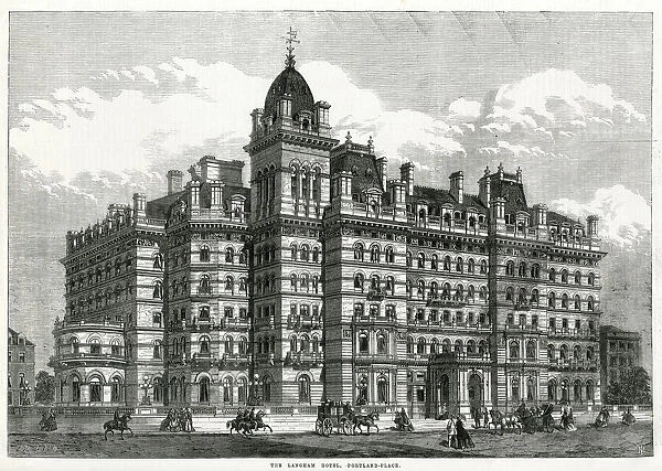 Langham Hotel, London 1865