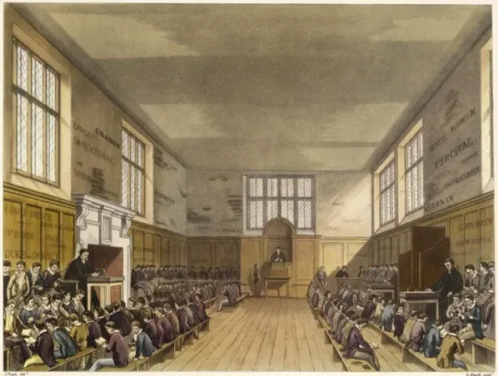 Framed Print : Large Classroom Print at Harrow School Framed Print : Large Classroom Print at Harrow School