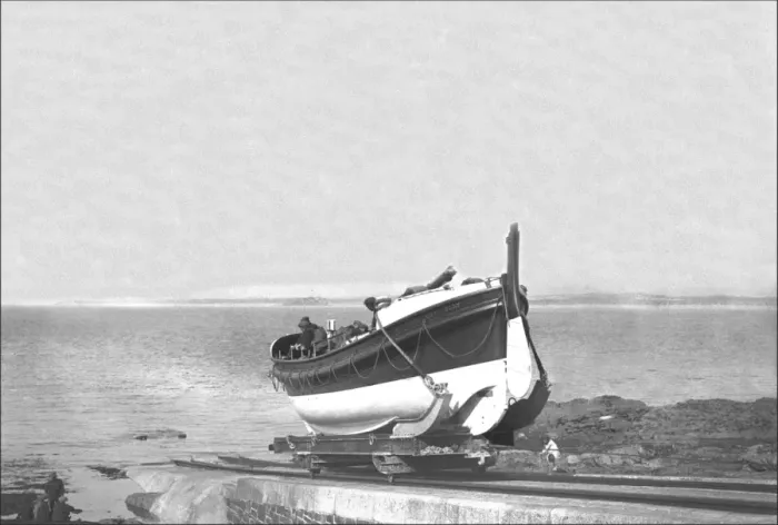 Framed Print : The Launch of the Lifeboat - Appledore, Devon Print Framed Print : The Launch of the Lifeboat - Appledore, Devon Print