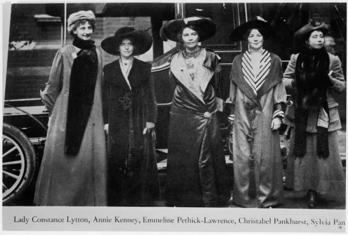 Framed Print : Leading Suffragettes Print: A Group Portrait Framed Print : Leading Suffragettes Print: A Group Portrait