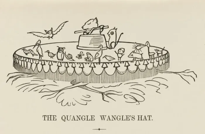 Framed Print : The Quangle Wangle's 200ft. ornamented hat Print Framed Print : The Quangle Wangle's 200ft. ornamented hat Print