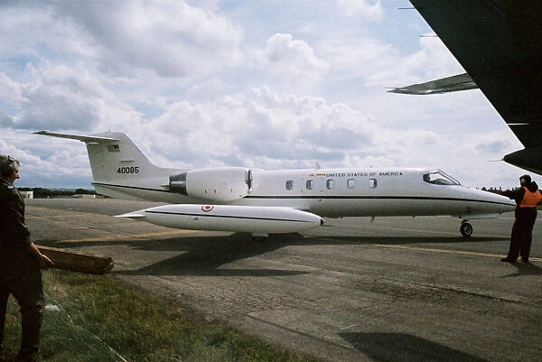 Learjet C-21A at Fairford