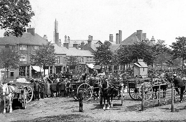 Leek Cattle Market early 1900s