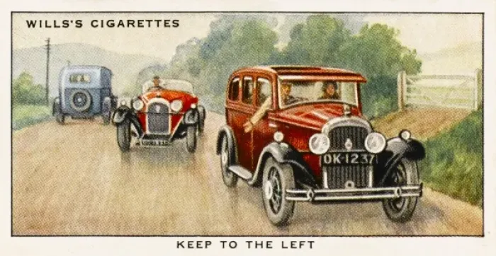 Framed Print : Keep to the Left Print Framed Print : Keep to the Left Print